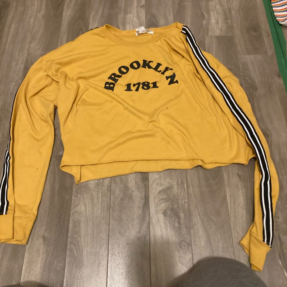 Brookyln 1781 cropped long sleeve shirt casual